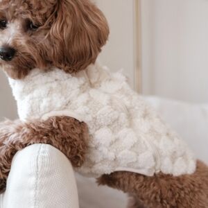 NEW Lambwolf Collective Crosby Checkered Sherpa Fleece Jacket Vest - Full Zip